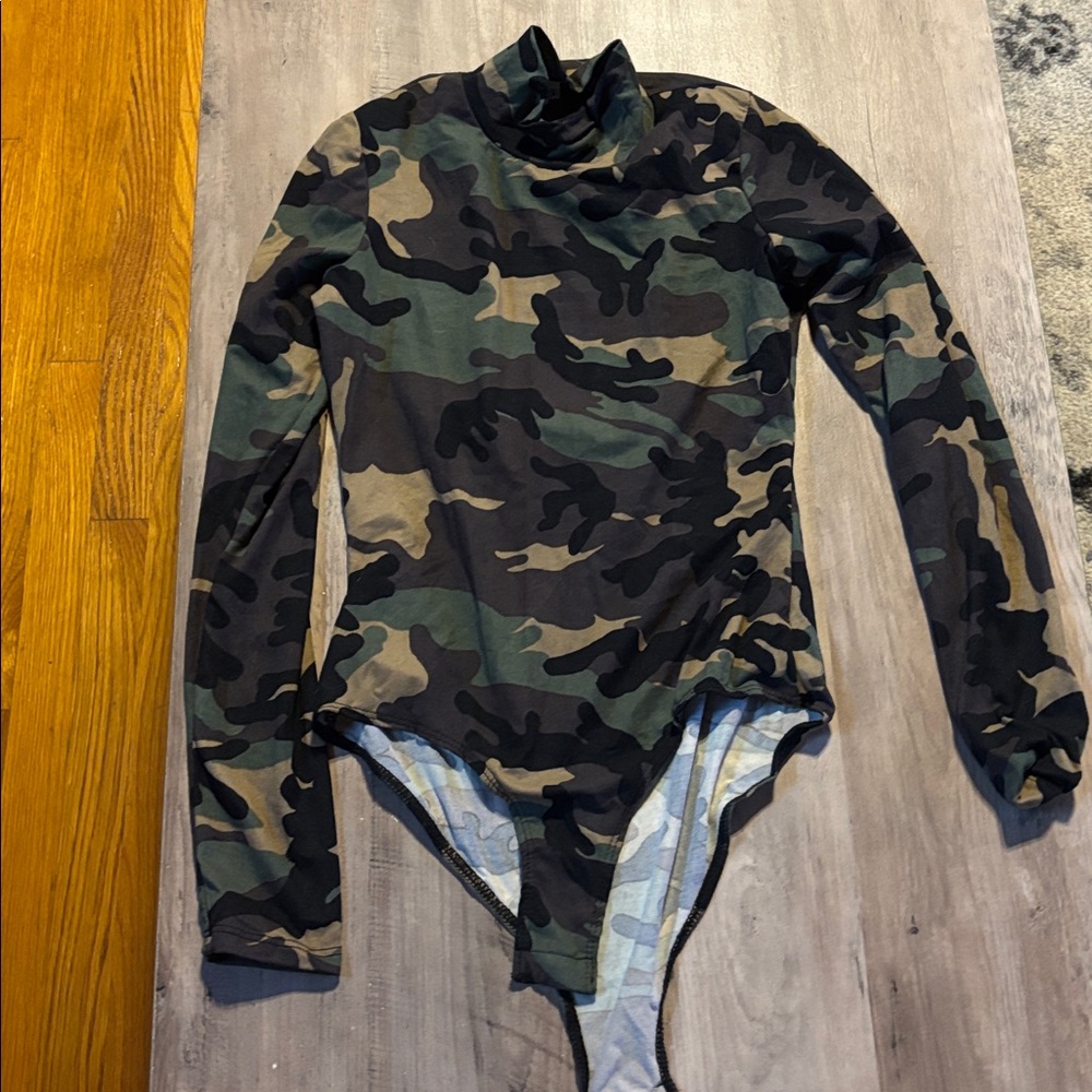 Velvet Torch Camouflage Bodysuit